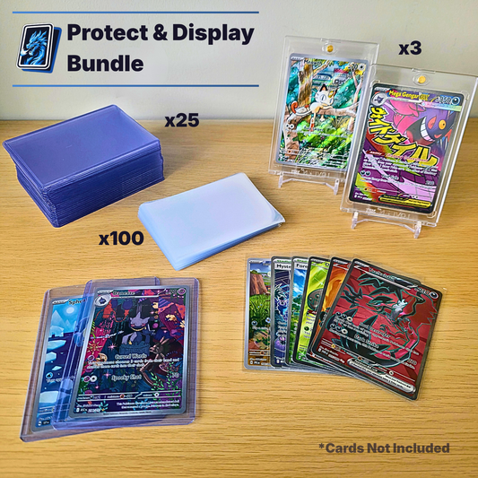 Pokemon Toploaders Penny Sleeves Magnetic Card Holders Protection Bundle