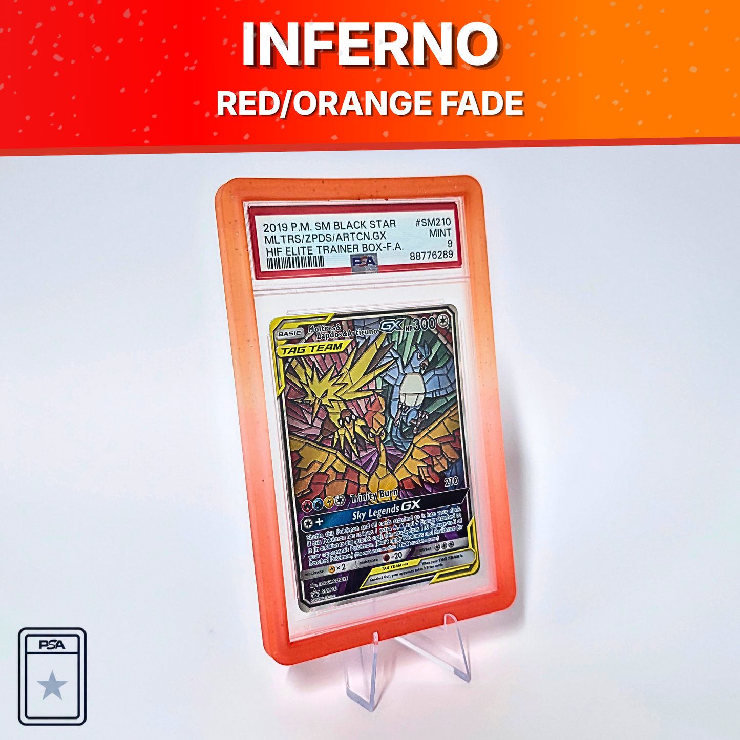 Graded Card Slab Protector For PSA - Silicone - Two-Tone - Pokémon TCG One Piece