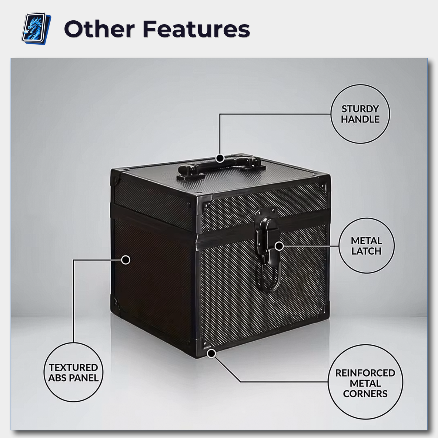 Graded Card Storage Case - Up to 46 Card Capacity | Fits PSA, ACE & CGC Slabs