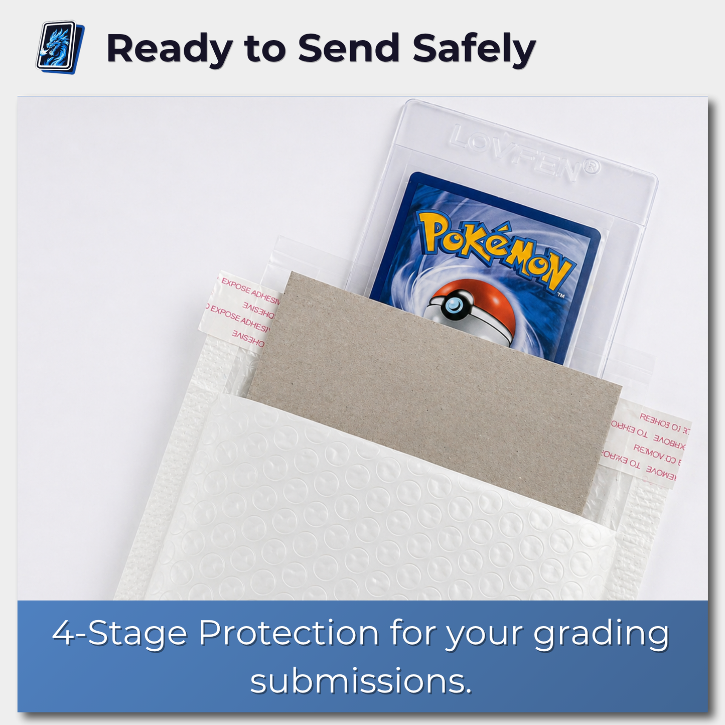 Trading Card Grading Submission Kit – ACE / PSA / TAG Mail-In Pack