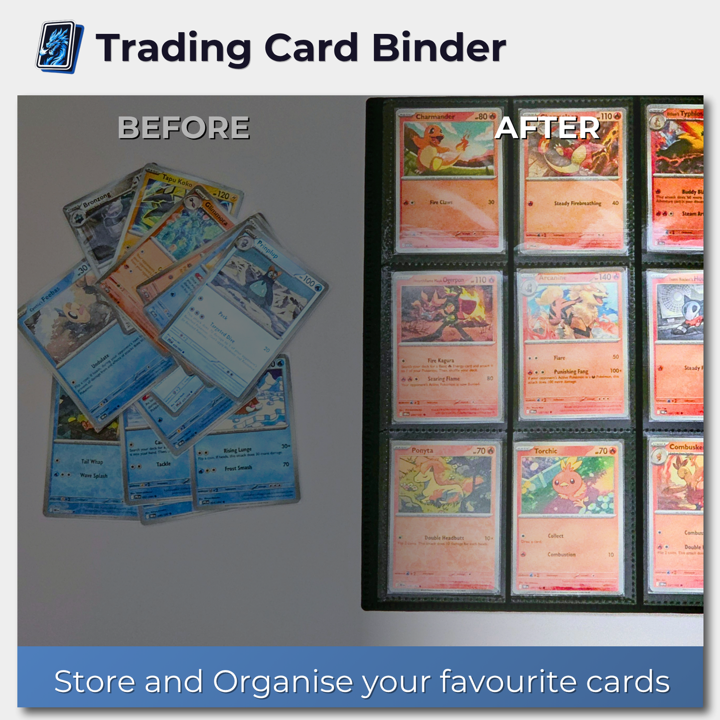 Trading Card Starter Kit – Protection, Storage & Display Bundle