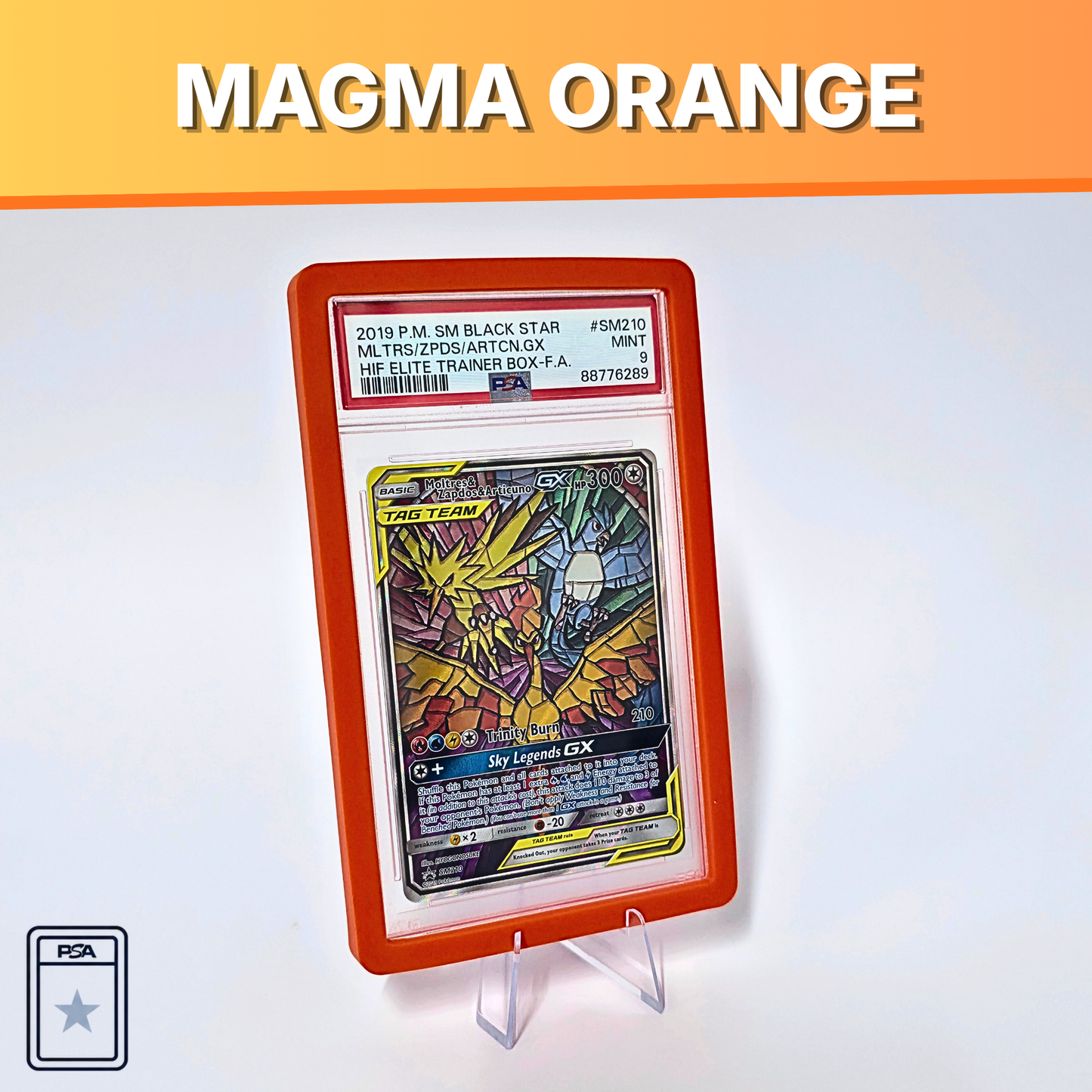 Graded Card Slab Protector For PSA - Silicone - Two-Tone - Pokémon TCG One Piece