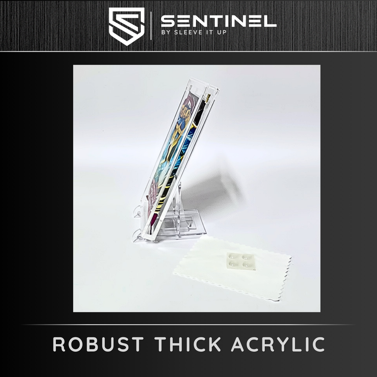 Trading Card Booster Pack Acrylic Display Case - Magnetic Lid - Pokemon TCG