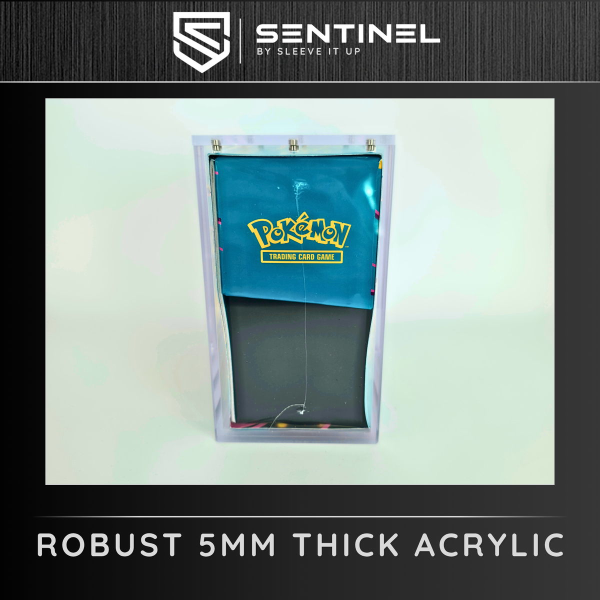 Pokémon Elite Trainer Box Acrylic Case – Premium Magnetic 5mm ETB Display Protector