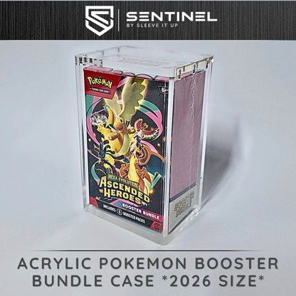 Pokemon Booster Bundle Acrylic Case 5mm (Fits 30th Celebration)