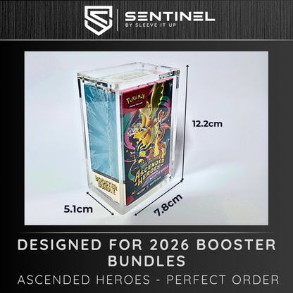 Pokemon Booster Bundle Acrylic Case 5mm (Fits 30th Celebration)