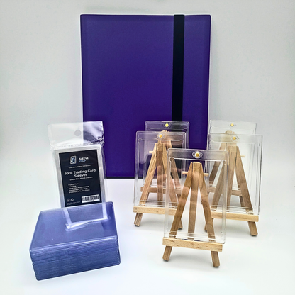 Trading Card Starter Kit – Protection, Storage & Display Bundle