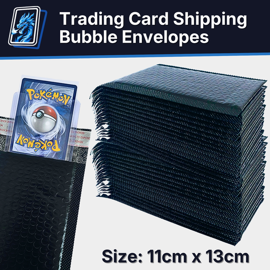 Bubble Mailers 11x13cm for Trading Cards | Pokémon MTG Shipping Envelopes | Toploader Safe